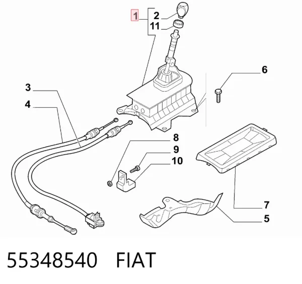  55348540 Fiat/Alfa/Lancia