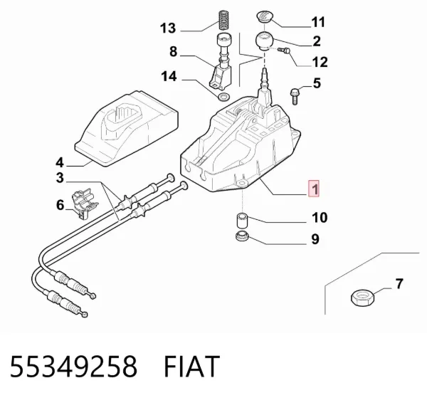  55349258 Fiat/Alfa/Lancia