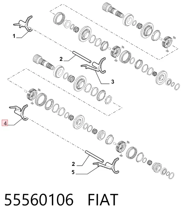  55560106 Fiat/Alfa/Lancia