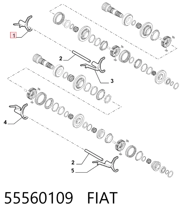  55560109 Fiat/Alfa/Lancia