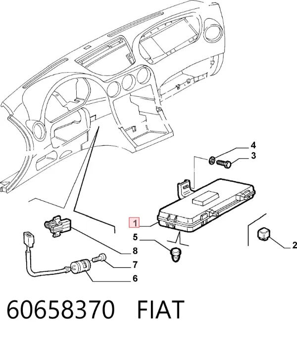  60658370 Fiat/Alfa/Lancia