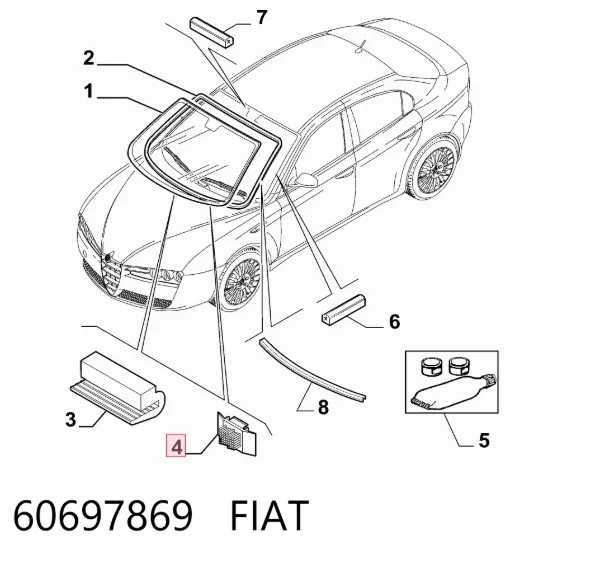  60697869 Fiat/Alfa/Lancia