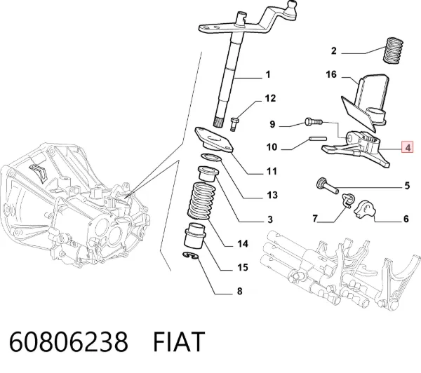  60806238 Fiat/Alfa/Lancia