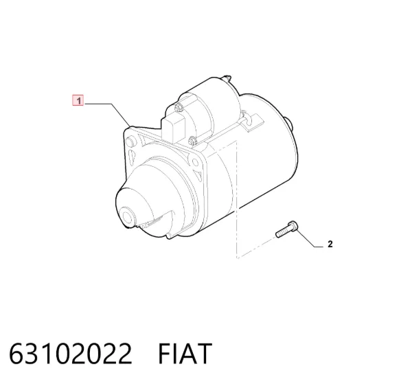 Стартер 63102022 Fiat/Alfa/Lancia