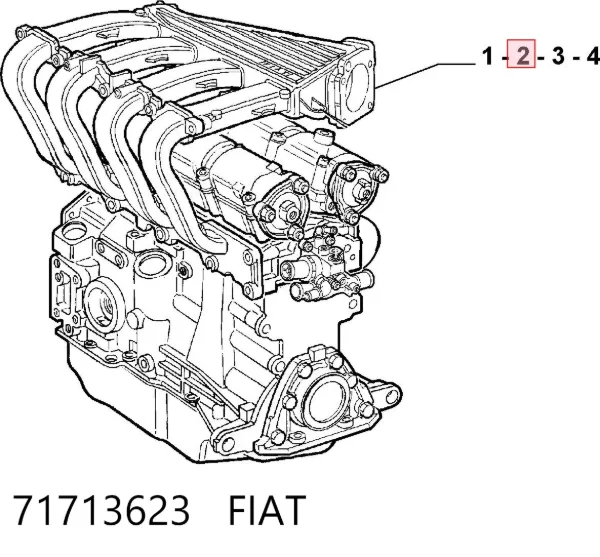 Двигун 71713623 Fiat/Alfa/Lancia