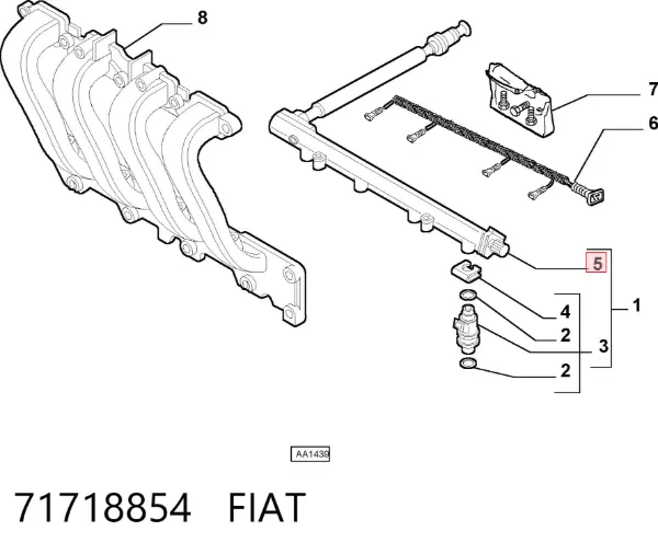 71718854 Fiat/Alfa/Lancia
