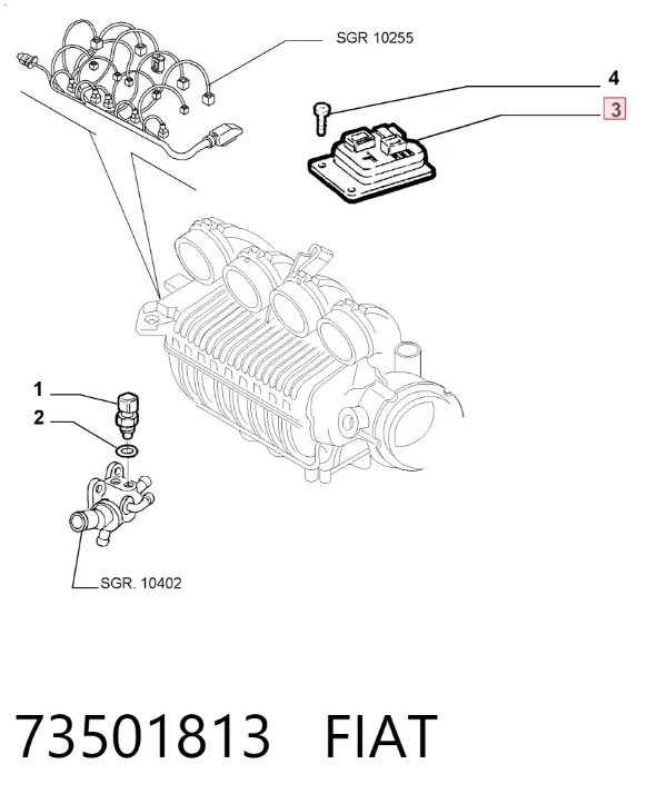  73501813 Fiat/Alfa/Lancia