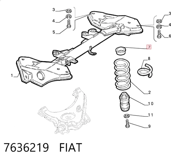  7636219 Fiat/Alfa/Lancia