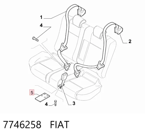 Компресор кондиціонера 7746258 Fiat/Alfa/Lancia