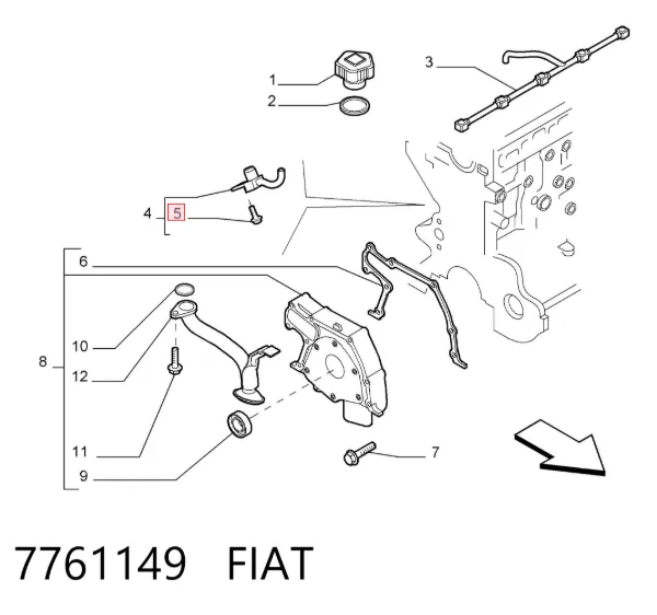  7761149 Fiat/Alfa/Lancia