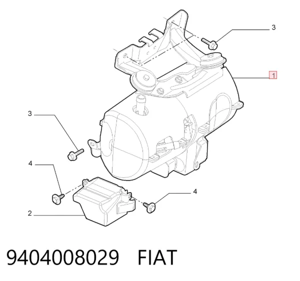 Насос ГУР 9404008029 Fiat/Alfa/Lancia