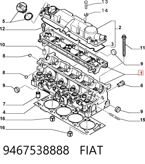 ГБЦ 0200GN General Motors