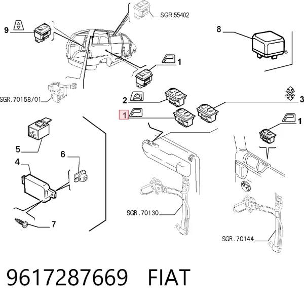  9617287669 Fiat/Alfa/Lancia