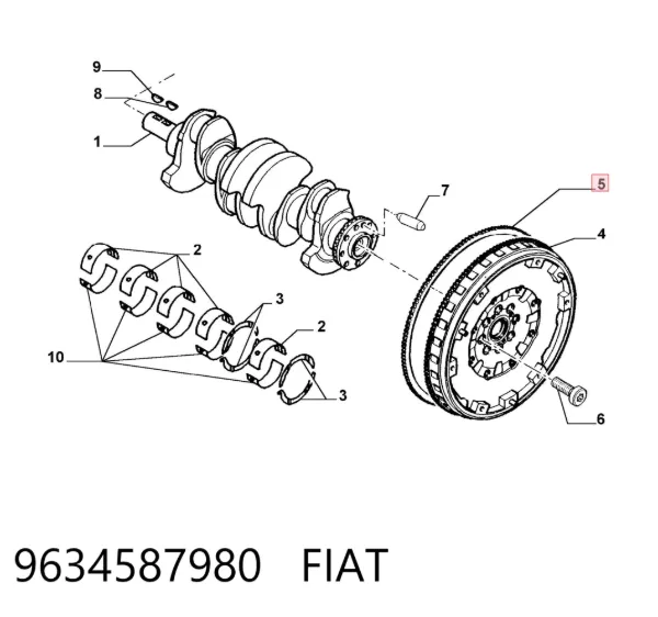  9634587980 Fiat/Alfa/Lancia