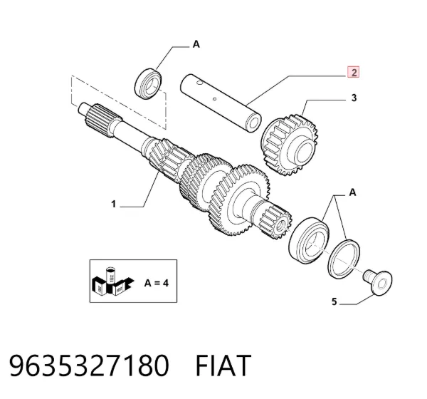  9635327180 Fiat/Alfa/Lancia