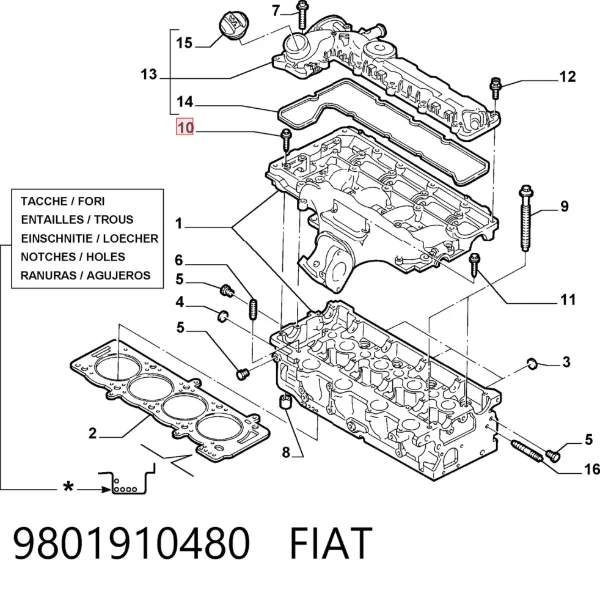  9801910480 Peugeot/Citroen