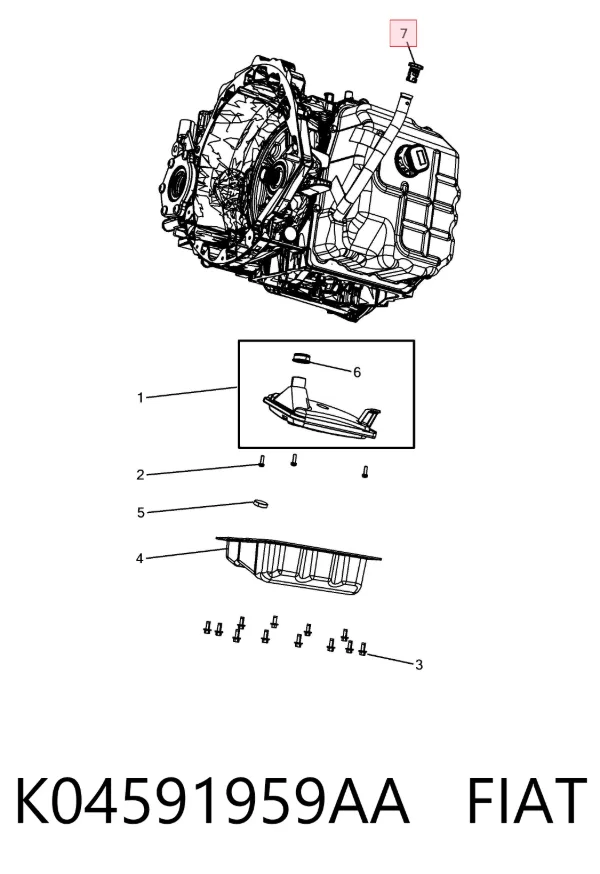  K04591959AA Fiat/Alfa/Lancia
