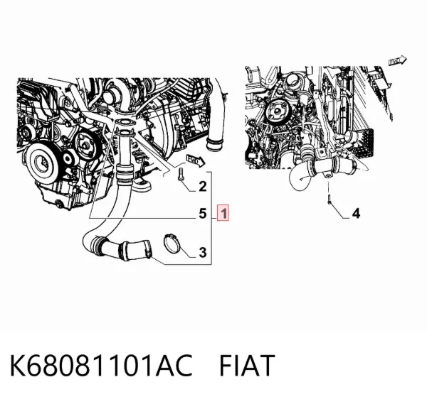  K68081101AC Fiat/Alfa/Lancia