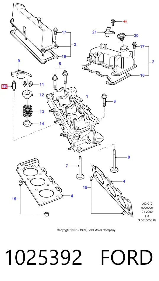 Гідрокомпенсатор 1025392 Ford