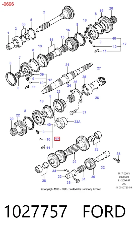 Синхронізатор 1/2-ї передачі VT07 SPC