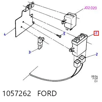 Блок холодного пуску 1057262 Ford