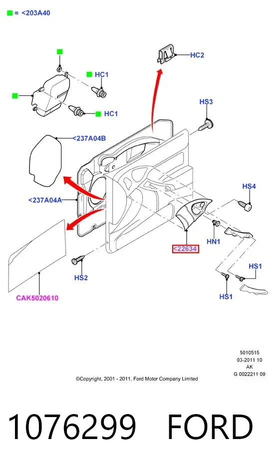  1076299 Ford