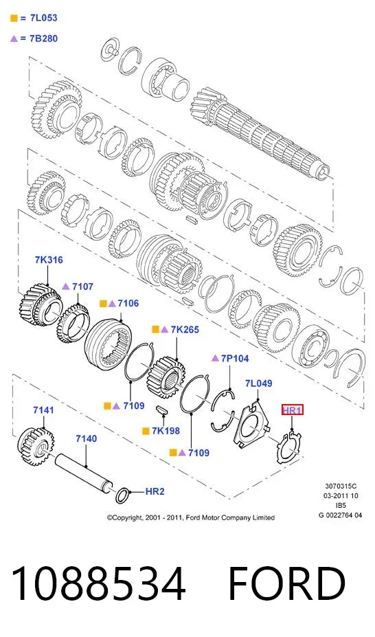 1088534 Ford