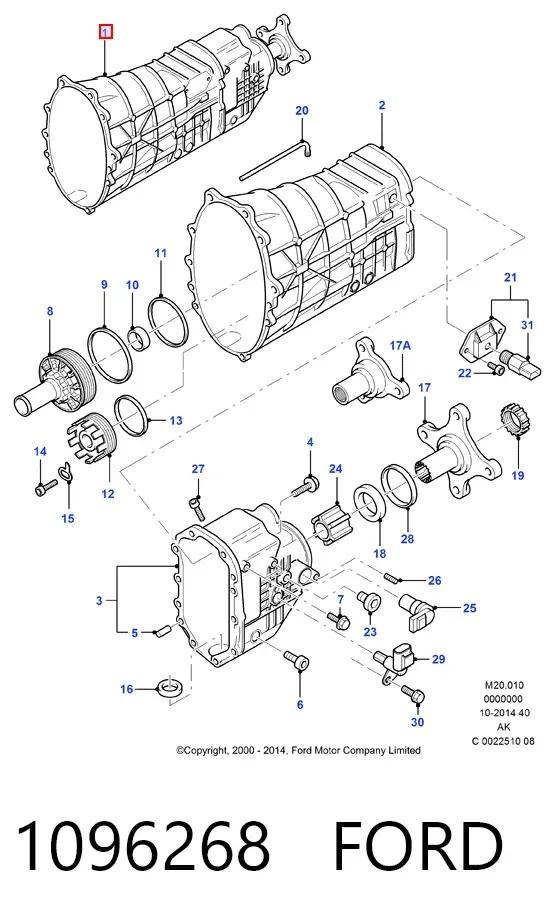 Коробка передач Ford Transit V