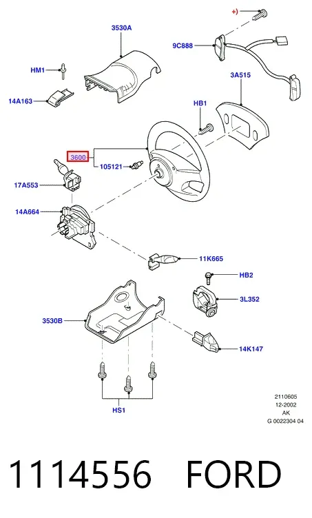 Кермо Ford Focus I