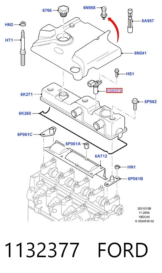 Датчик распредвалу 1132377 Ford