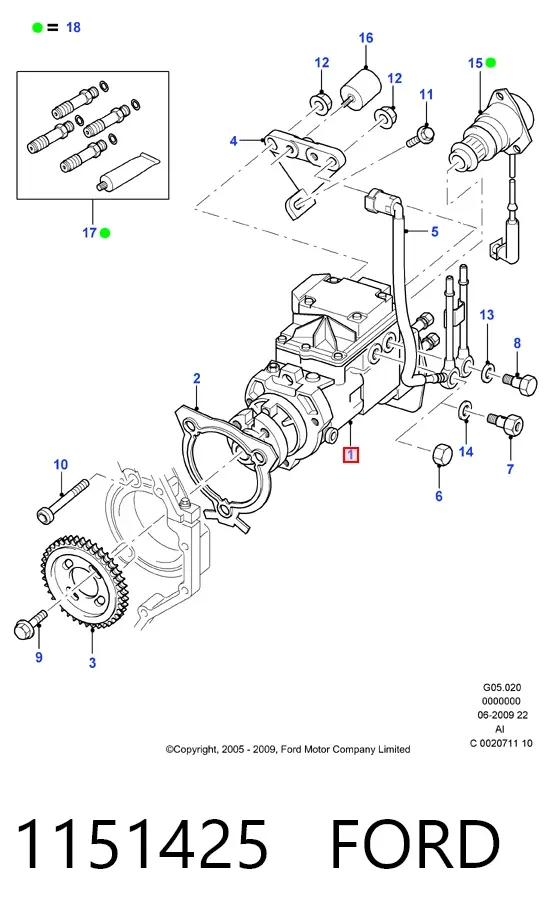 Паливний насос високого тиску 470504035 Bosch