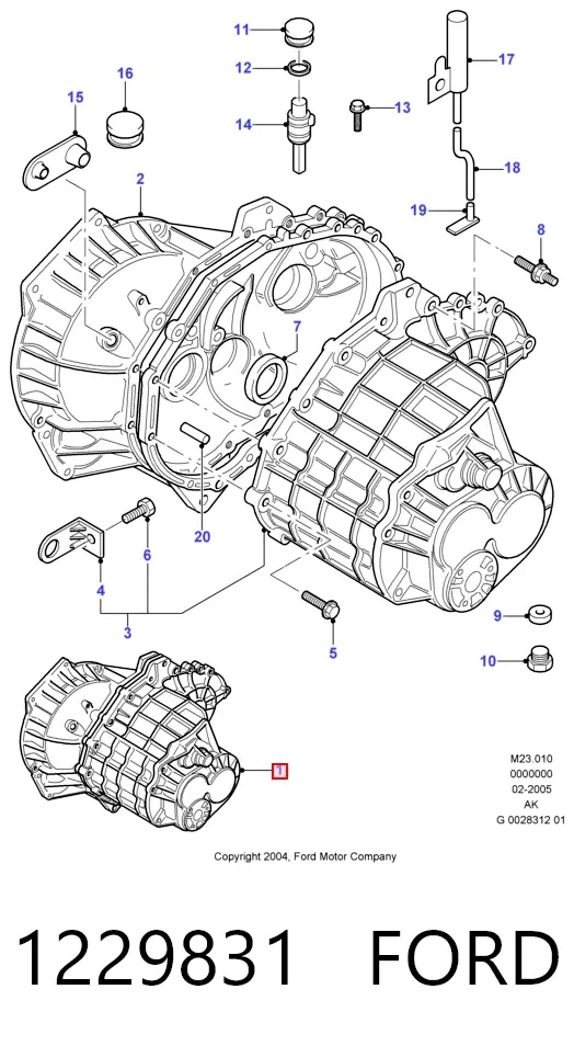 Коробка передач Ford Mondeo III