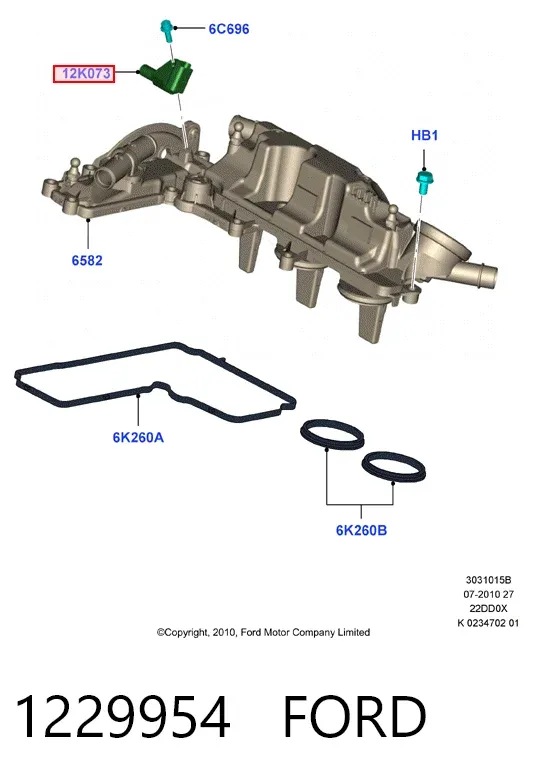 Датчик распредвалу 1229954 Ford
