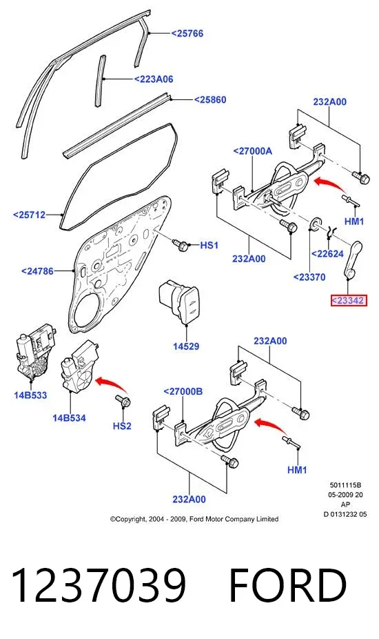  1237039 Ford