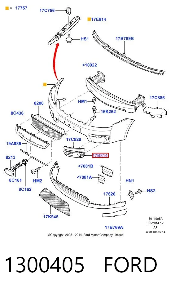  1300405 Ford