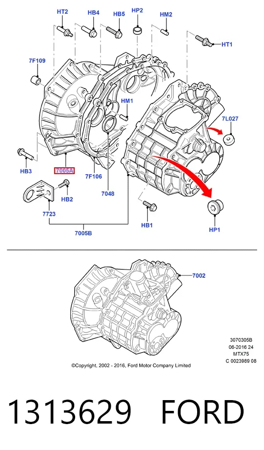 Коробка передач Ford C-Max DM2