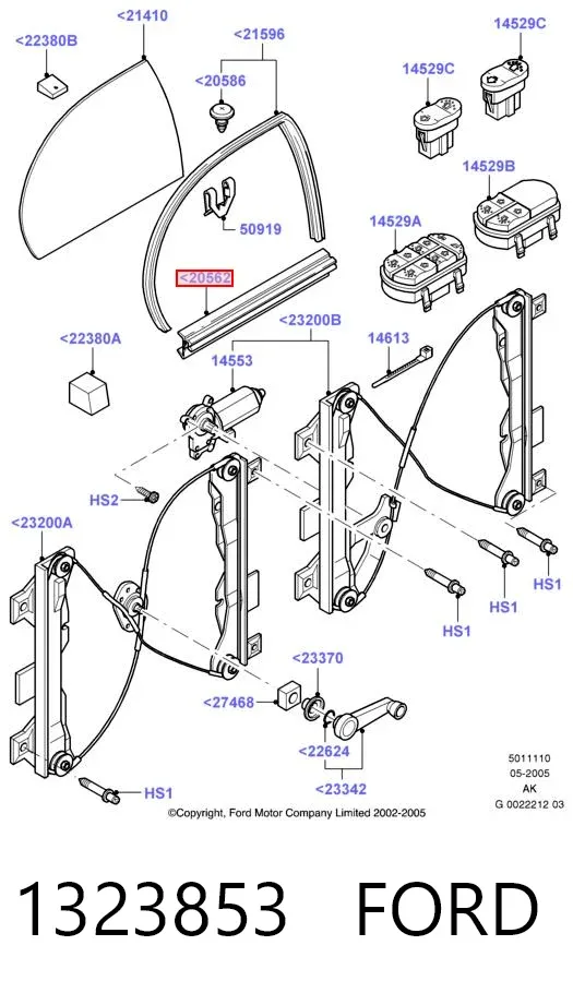  1323853 Ford