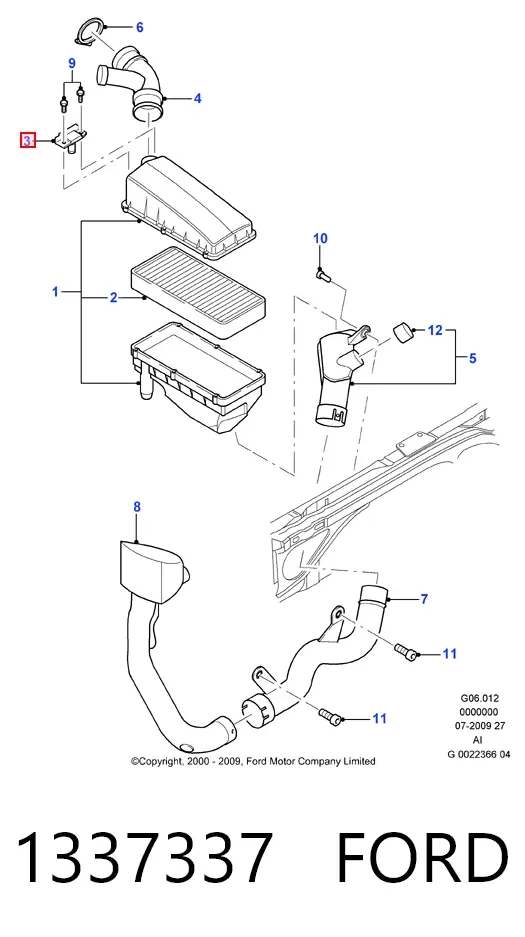 ДМРВ 1337337 Ford