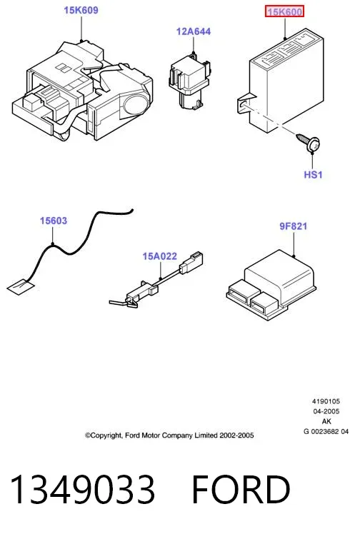  1349033 Ford