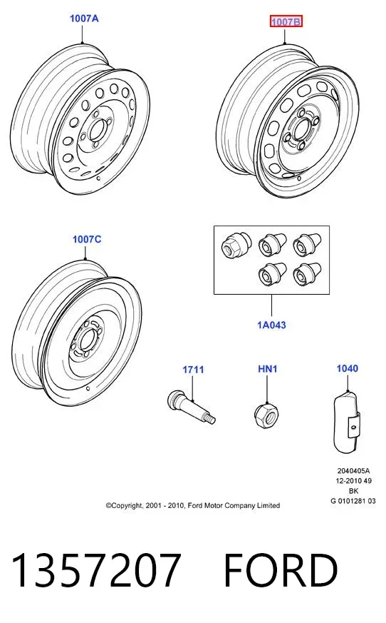  1357207 Ford
