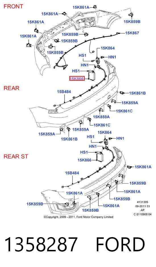  1358287 Ford
