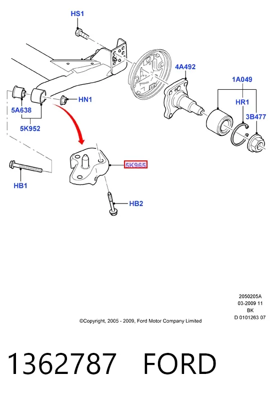  1362787 Ford