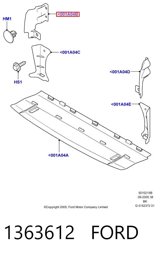  1363612 Ford