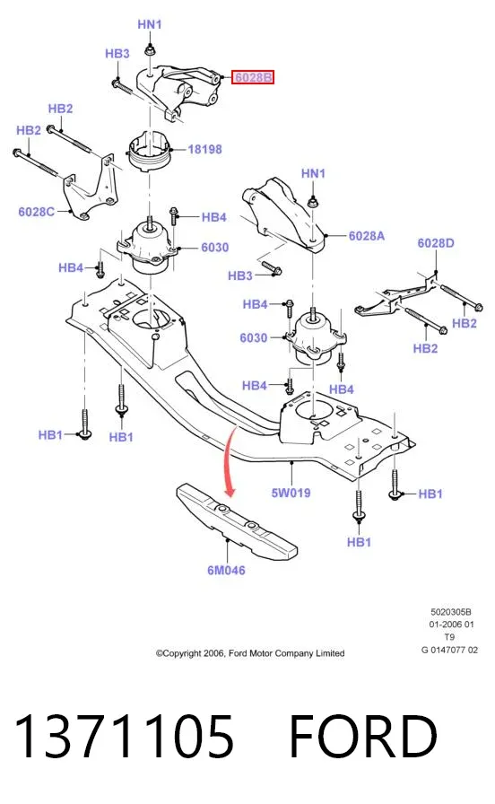  1371105 Ford