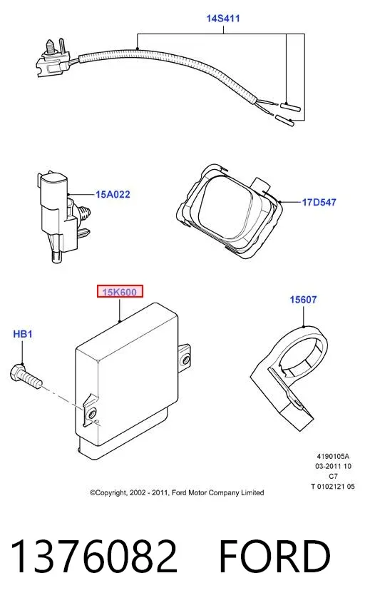  1376082 Ford