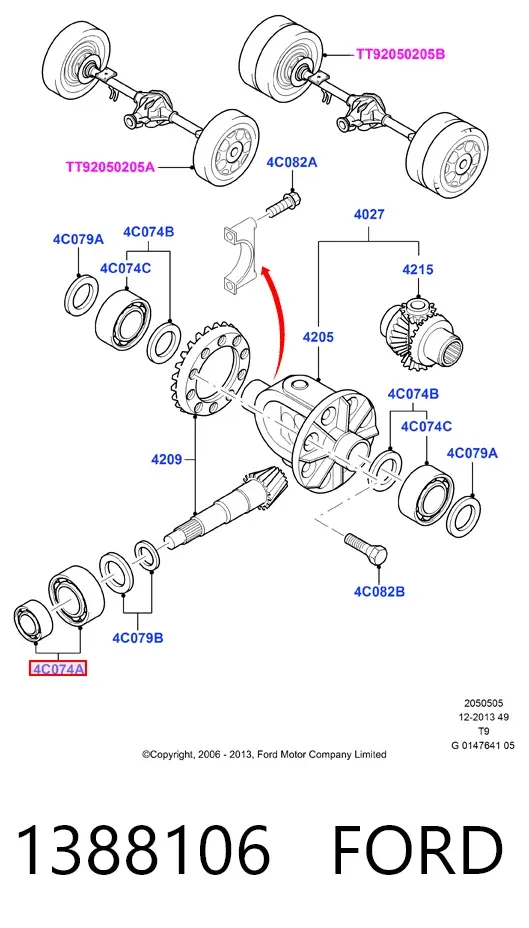  1388106 Ford