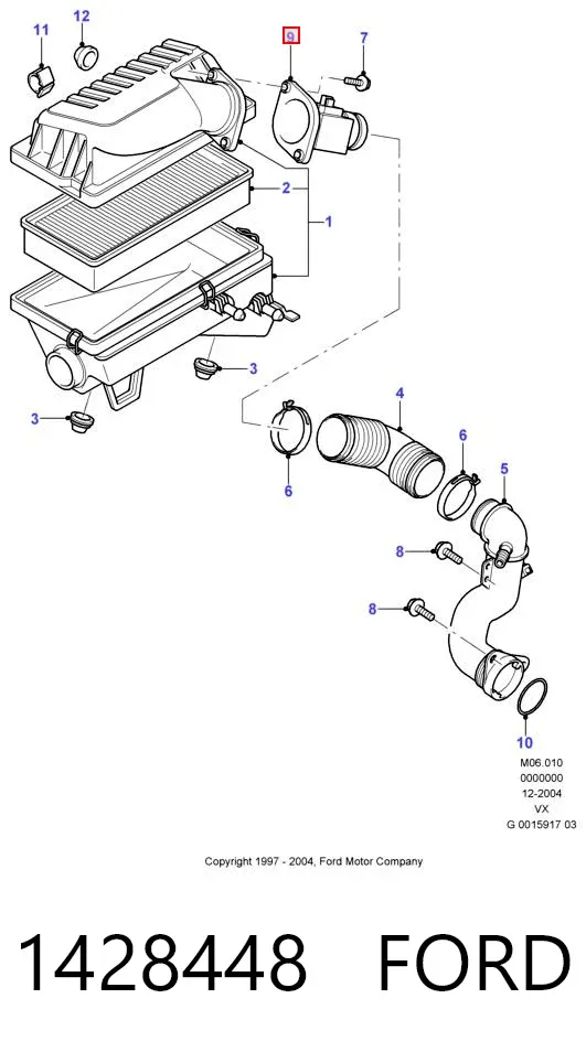 ДМРВ 1428448 Ford