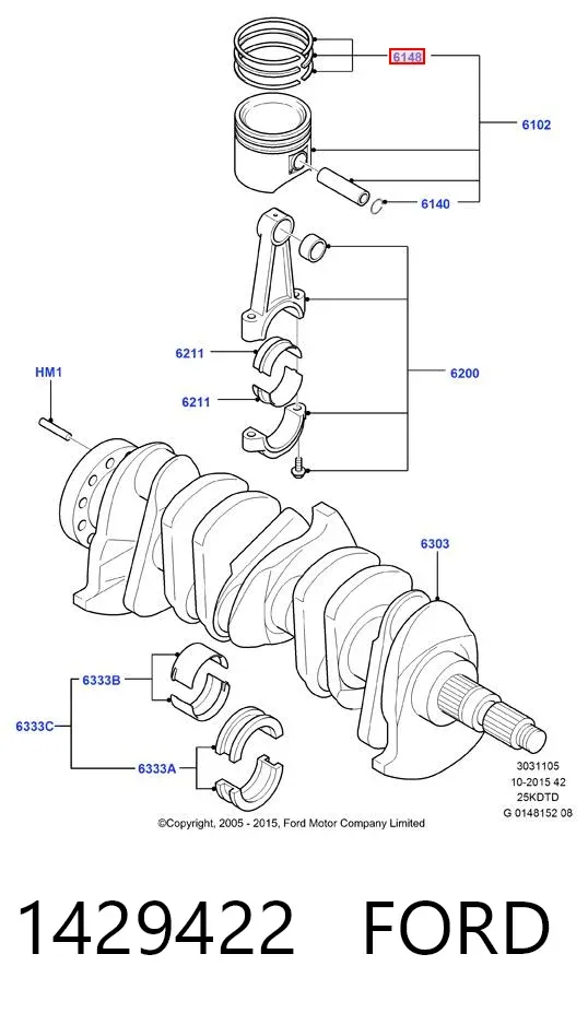  1429422 Ford