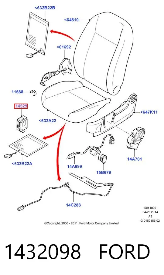  1432098 Ford