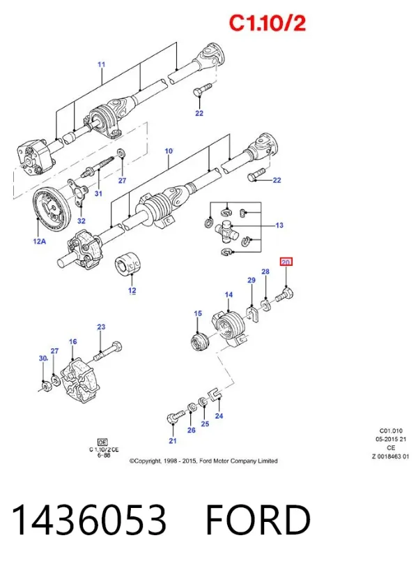  1436053 Ford